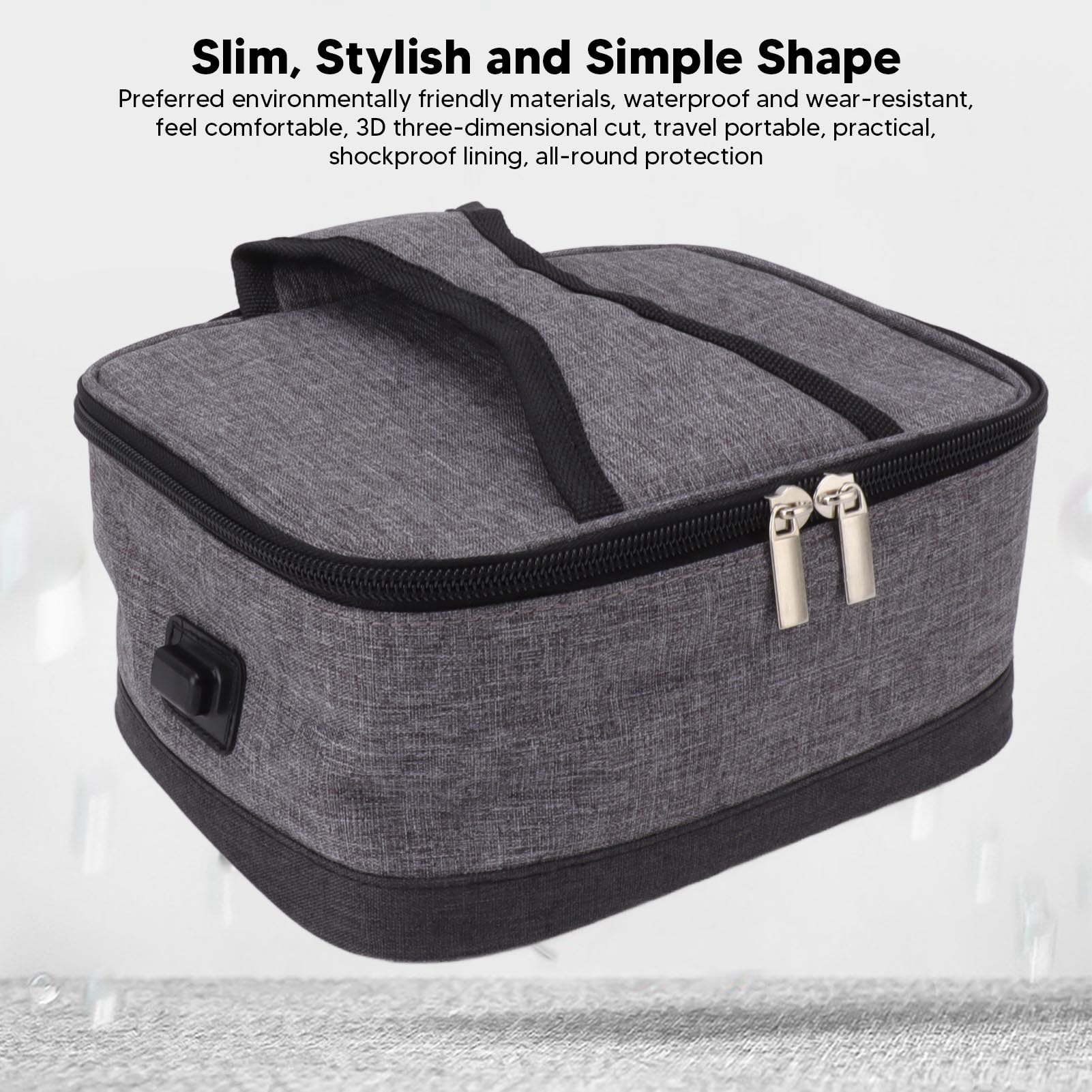 Lunch Box Chauffante 1.5L ErayLife - 12V/24V/220V - Acier Inox 304 Anti-Fuite - Pour Voiture Ou Maison