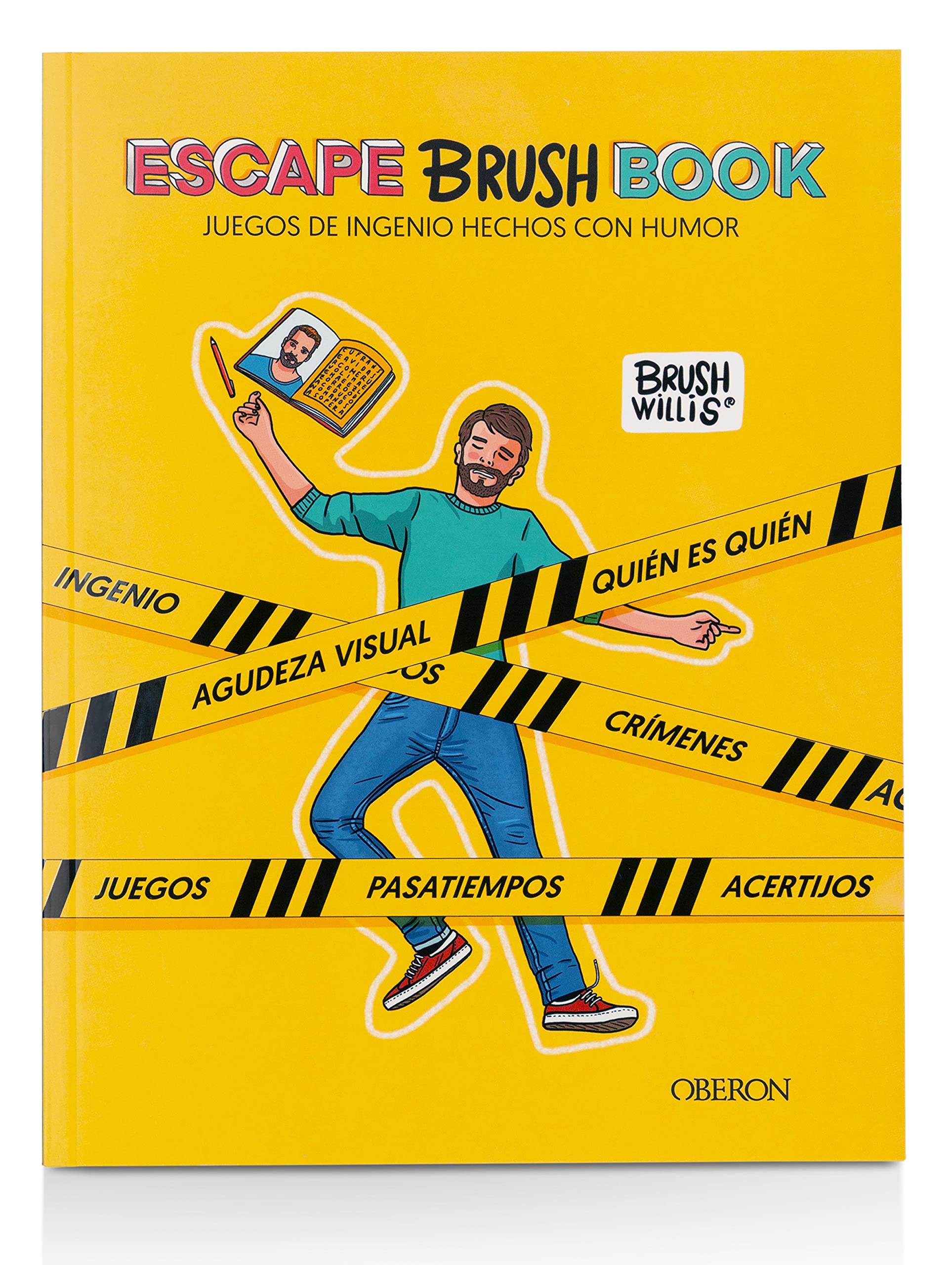 ESCAPE BRUSH BOOK: Juegos de ingenio hechos con humor