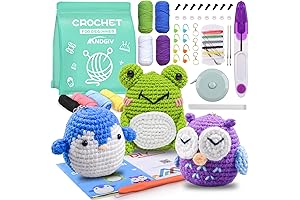 Frog Crochet Kit: Inspire Budding Crafters