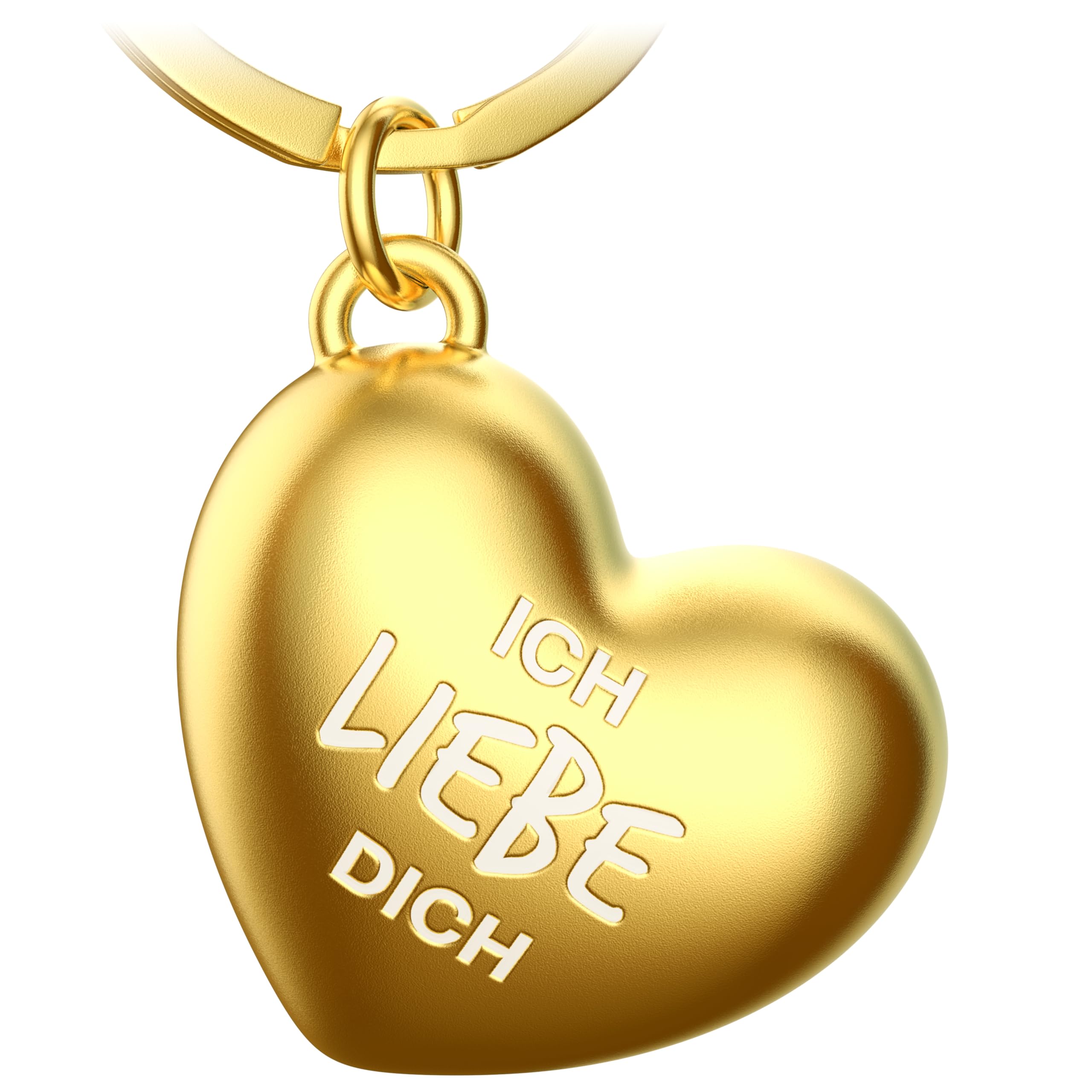 Partner-Schlüsselanhänger Herz-Puzzle – 2-teilig, Graviert, Metall, Perfekt Für Paare Als Geschenk Zum Jahrestag Oder Valentinstag