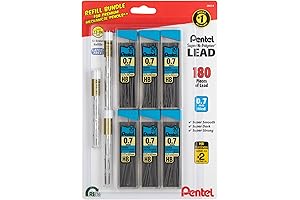 pentel 0.7 lead pack