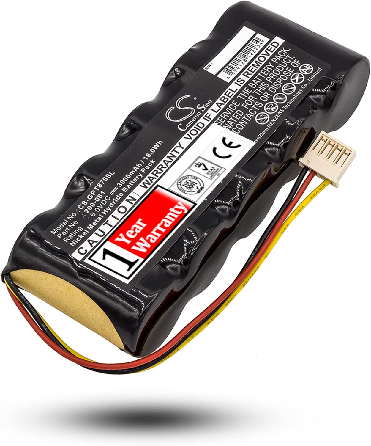 Replacement Battery for GE Panametrics PT878 Flowmeter, Portable Flowmeter Panametrics РТ878, PT878