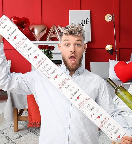 Miniatura 6 de Printed TP Status Pooping - Papel higiénico impreso, divertido rollo de papel higiénico para San Valentín, decoración de baño, regalo romántico para