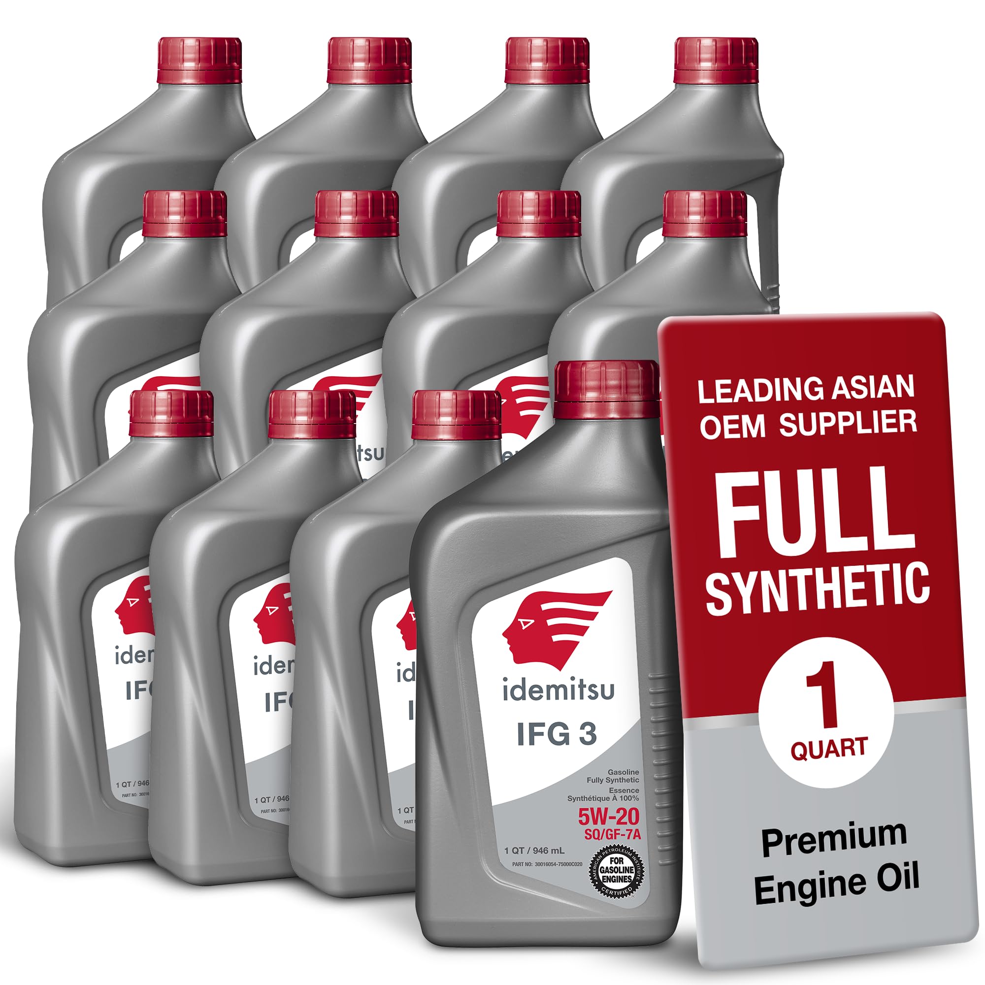 Amazon.com: Idemitsu IFG3 5W-20 SP/GF-7A Full Synthetic Motor Oil
