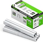 meite 22 Gauge 71 Series 3/8-Inch Crown Staple 1/4-Inch Leg Galvanized Staples Fine Wire for Upholstery Stapler 10,020 PCS
