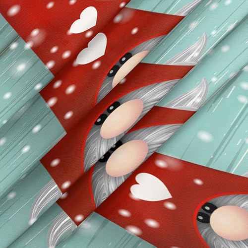 Miniatura 4 de Nisser Norway - Mantel redondo ajustable de Navidad de 45 a 56 pulgadas, mantel redondo impermeable lavable con bordes elásticos, decoración del