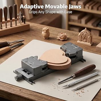 Genmitsu CNC Router Machine PROVerXL 4030 V2, NEMA 23 Closed-Loop Stepper Motor + Fractal Vise with 100 Adjustable Jaw for Irregular Shape, 120mm Clamping Range
