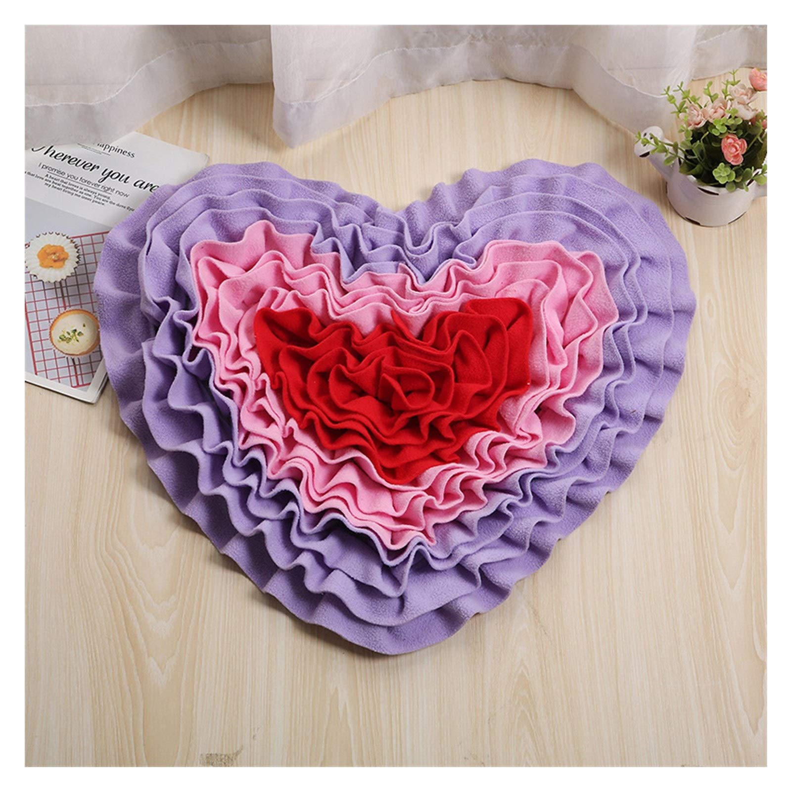 Annusatore per Animali Domestici Cane di Disegno Snuffle Mat Eco-Friendly Slow Food Alimentatore del Cane Puzzle Accessori for la Formazione Giocattoli Lavabile Sniffing Rilievo for Il Cane