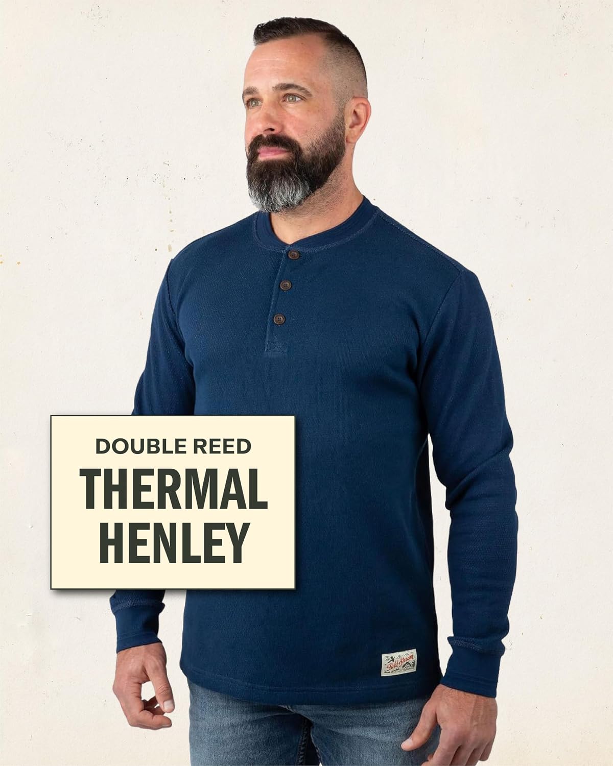 Field & Stream Men's Double Reed Henley