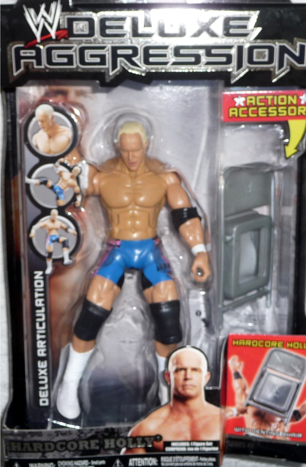 WWE Wrestling DELUXE Aggression Series 18 Action Figure Hardcore Holly :  Amazon.com.au: Toys u0026 Games