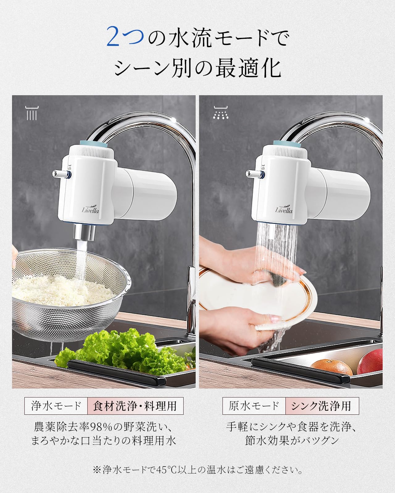 Amazon | 蛇口直結型浄水器 交換用カートリッジ 1 個入り 24 物質除去