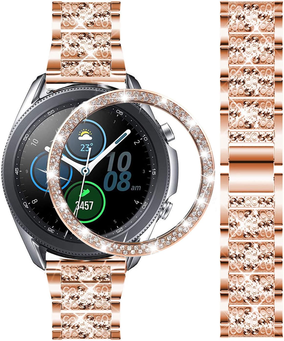 DEALELE Strap Compatible with Samsung Galaxy Watch 3 45mm