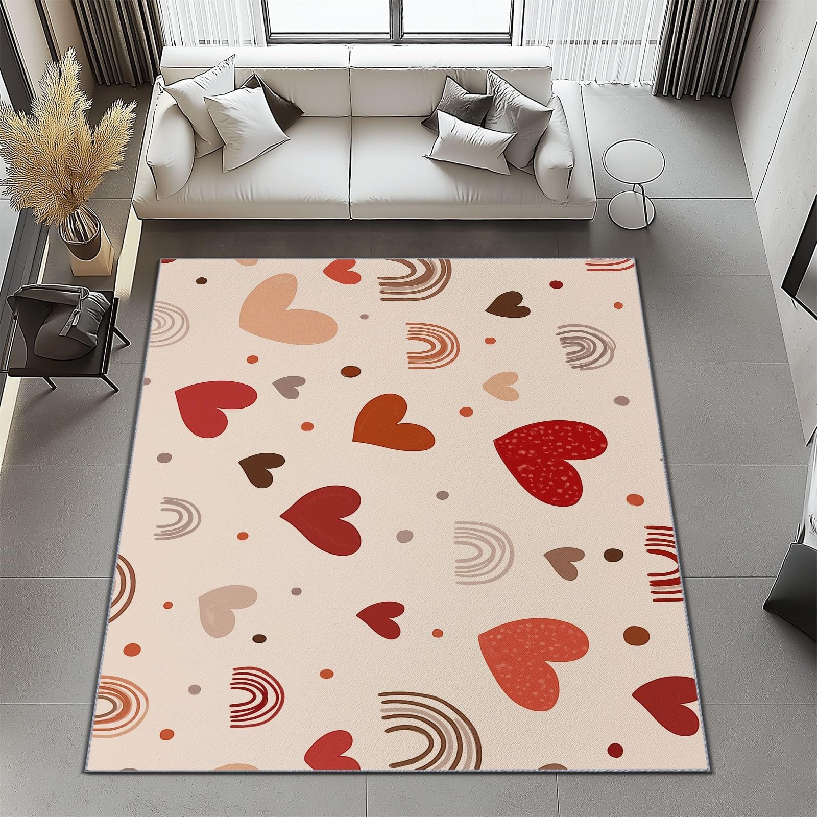 Tapis lavable Sweet Wind rose clair 100x150 cm pour chambre d'enfant