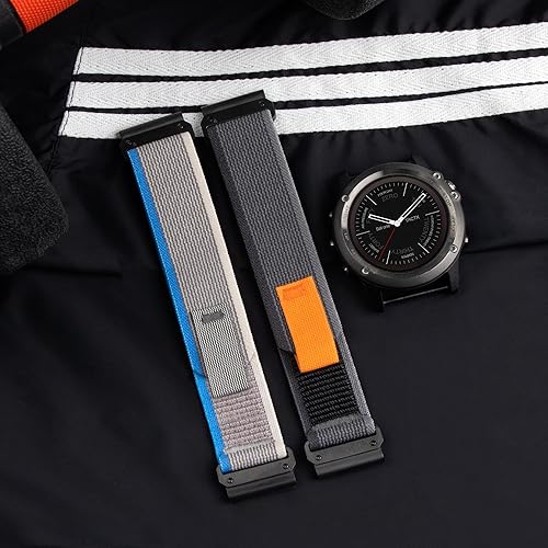 Miniatura 7 de Zeit Diktator Correas de reloj Quickfit de 1.024 in compatibles con Garmin Fenix 8 2.008 in 7x 6x Pro Tactix 7 Pro 5x Plus Enduro 3 2, Alpine Loop