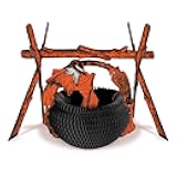 1459 Vintage Rustic Fireplace Centerpiece, 11