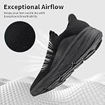 Sosenfer Glisser sur les chaussures respirantes homme avec sans lacets Sneakers Confortable Casual Sports Shoes Lightweight Gym Chaussures de marche pour hommes