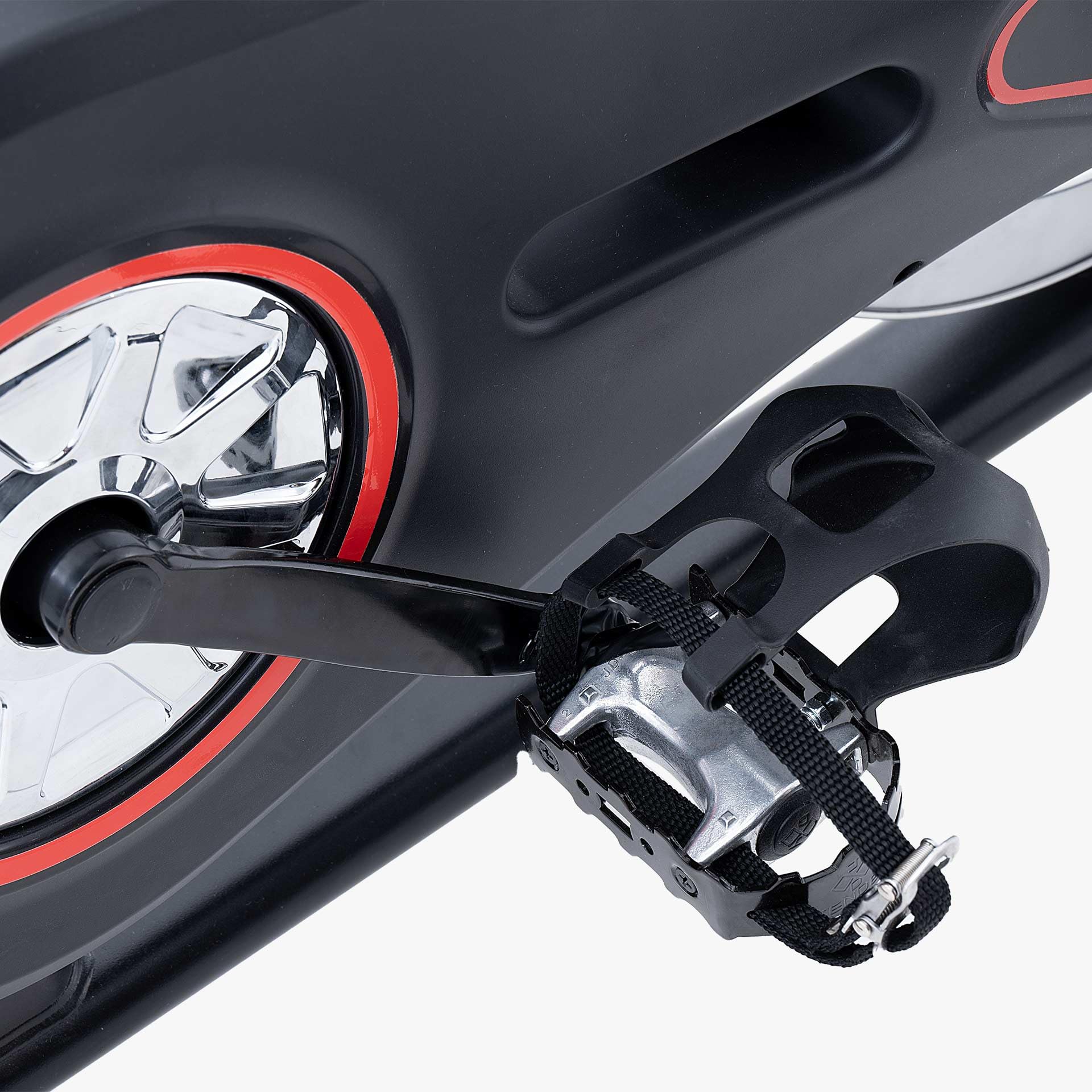 JK Fitness【Indoor Bike JK 514 Spin Bike Magnetica】Cyclette da Spinning [Volano 18 kg] Resistenza Manuale, Display LCD, Sella/Manubrio Regolabili, Cinghia Silenziosa, Home Training