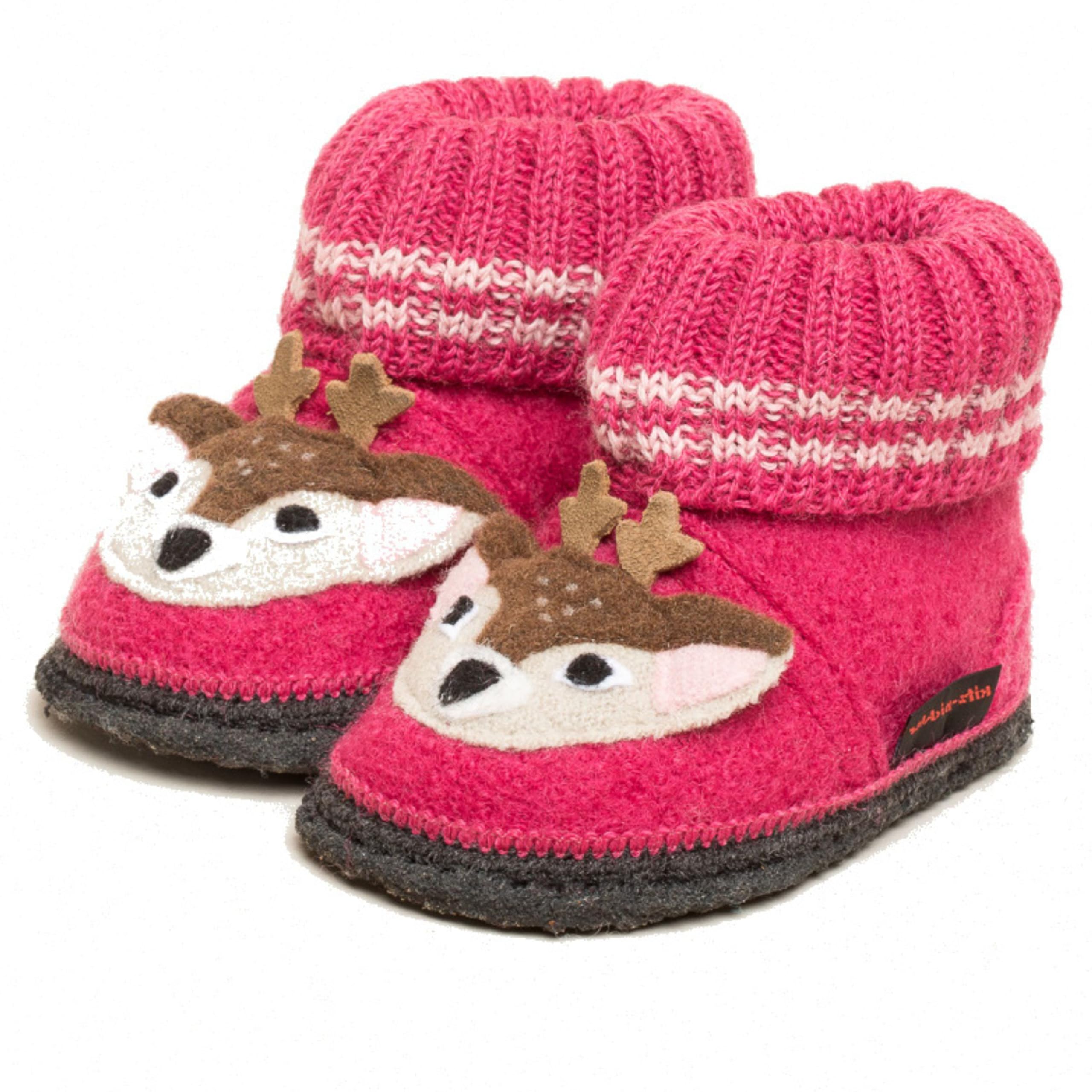 Kinder-Hüttenschuhe Kauns Reh für Jungen & Mädchen