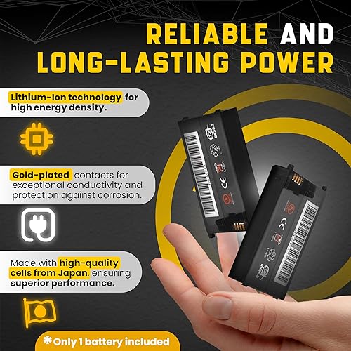 Miniatura 3 de Artisan Power Batería de repuesto para Motorola CLS1100, CLS1410, CLS1450CB, CLS1450CH. 1200 mAh