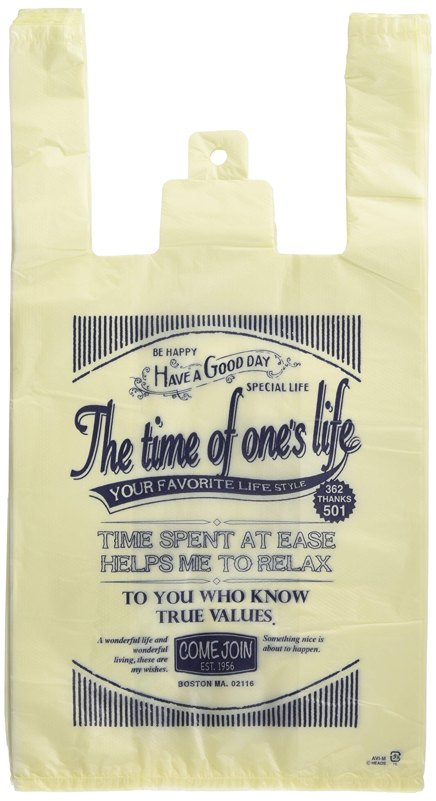 Amazon.co.jp: ヘッズ(Heads) 手提げ袋 レジ袋 アメリカン