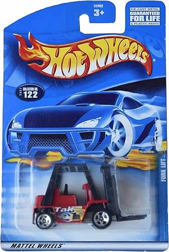 Hot Wheels Elevador de horquilla, rojo/negro #122
