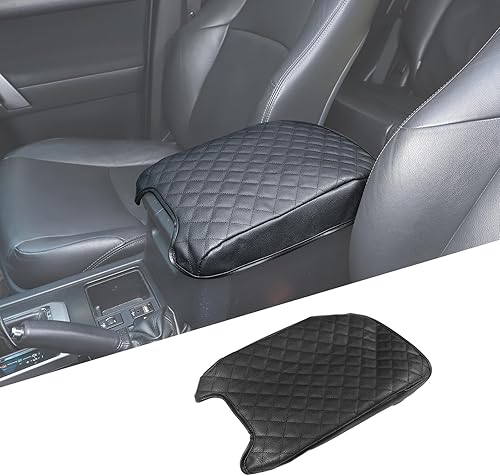 Miniatura 8 de Funda para reposabrazos de consola central para ToyotLand Cruiser Prado FJ150 150, funda de cojín de tela para reposabrazos de consola central,