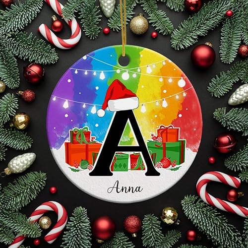 Vista 94 de Adorno de Navidad con foto personalizada de mi segunda Navidad 2025, adorno personalizado de cerámica para bebé, adorno colgante para árbol