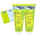 TRISWIM After Swim Chlorine Body Wash | Enriched with Aloe Vera, Watercress and Chamomile for Restoring, Hydrating, and Nourishing Skin | Relieves Dry and Itchy Skin | Perfect for Swimmers | Pack of 2