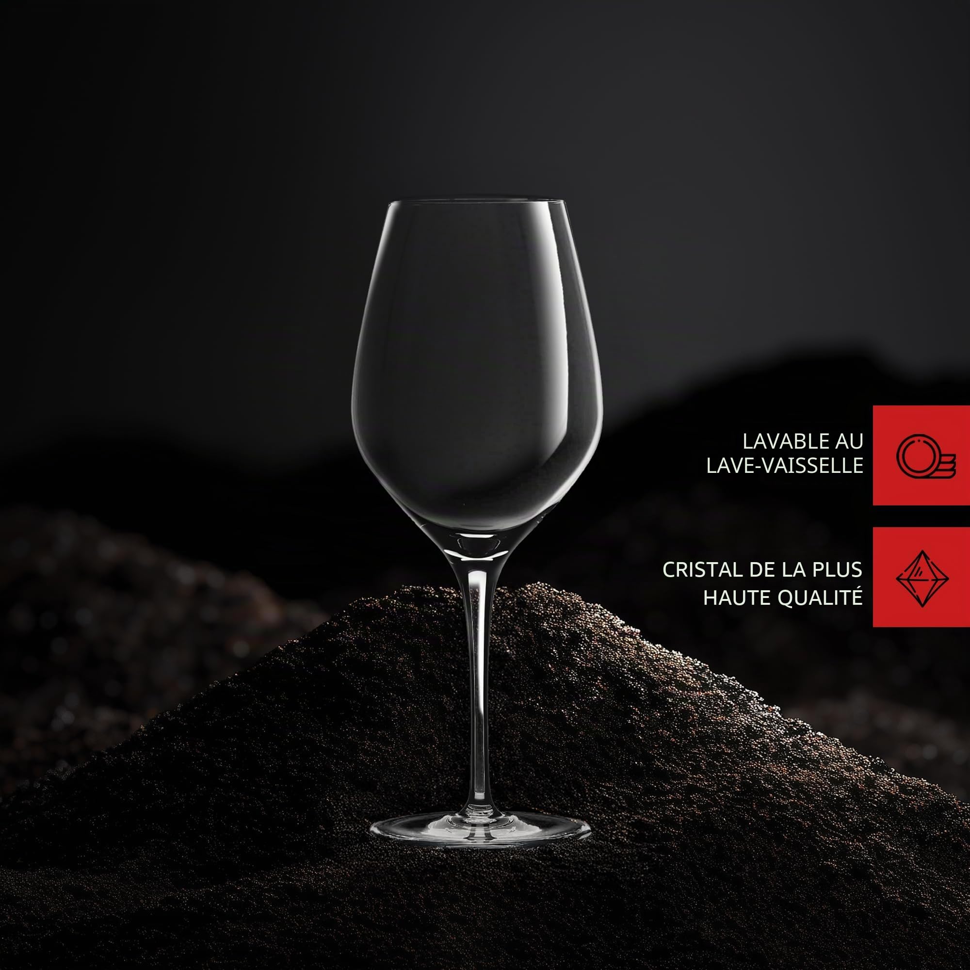 Spiegelau & Nachtmann - Authentis - Verres à vin et Carafe à décanter, Weißweinglas, Lot de 4