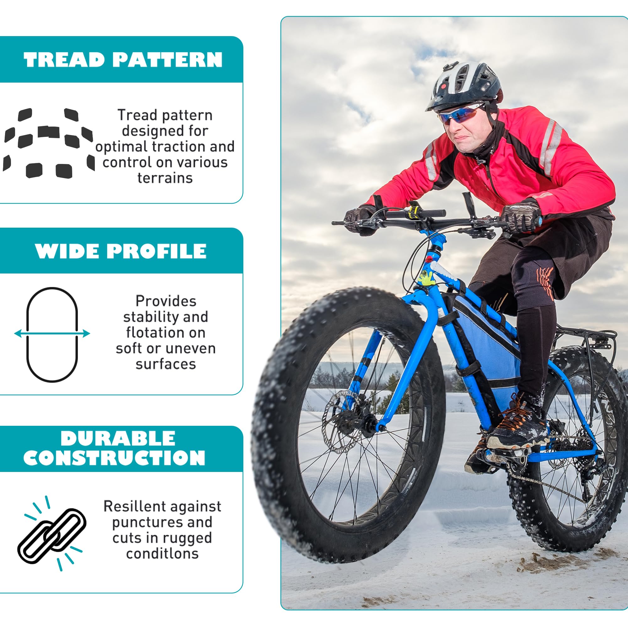 ZUKKA Neumáticos para bicicleta eléctrica de 20 pulgadas, 20 x 4,0, 102-406, plegable, para bicicleta eléctrica, bicicleta de nieve