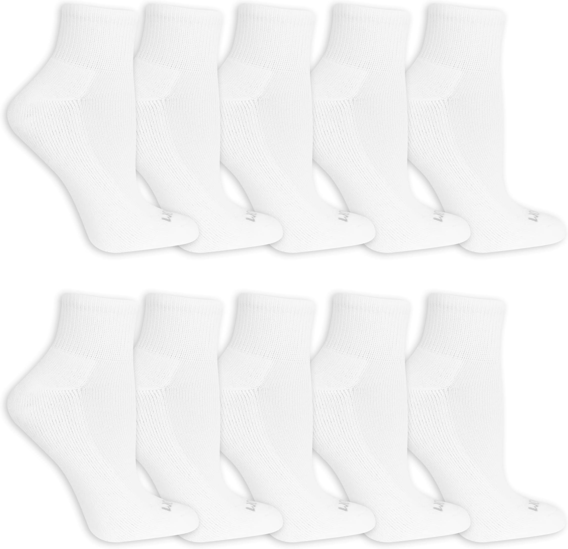 Fruit of the LoomWomen's Everyday Soft Cushioned No Show Socks
