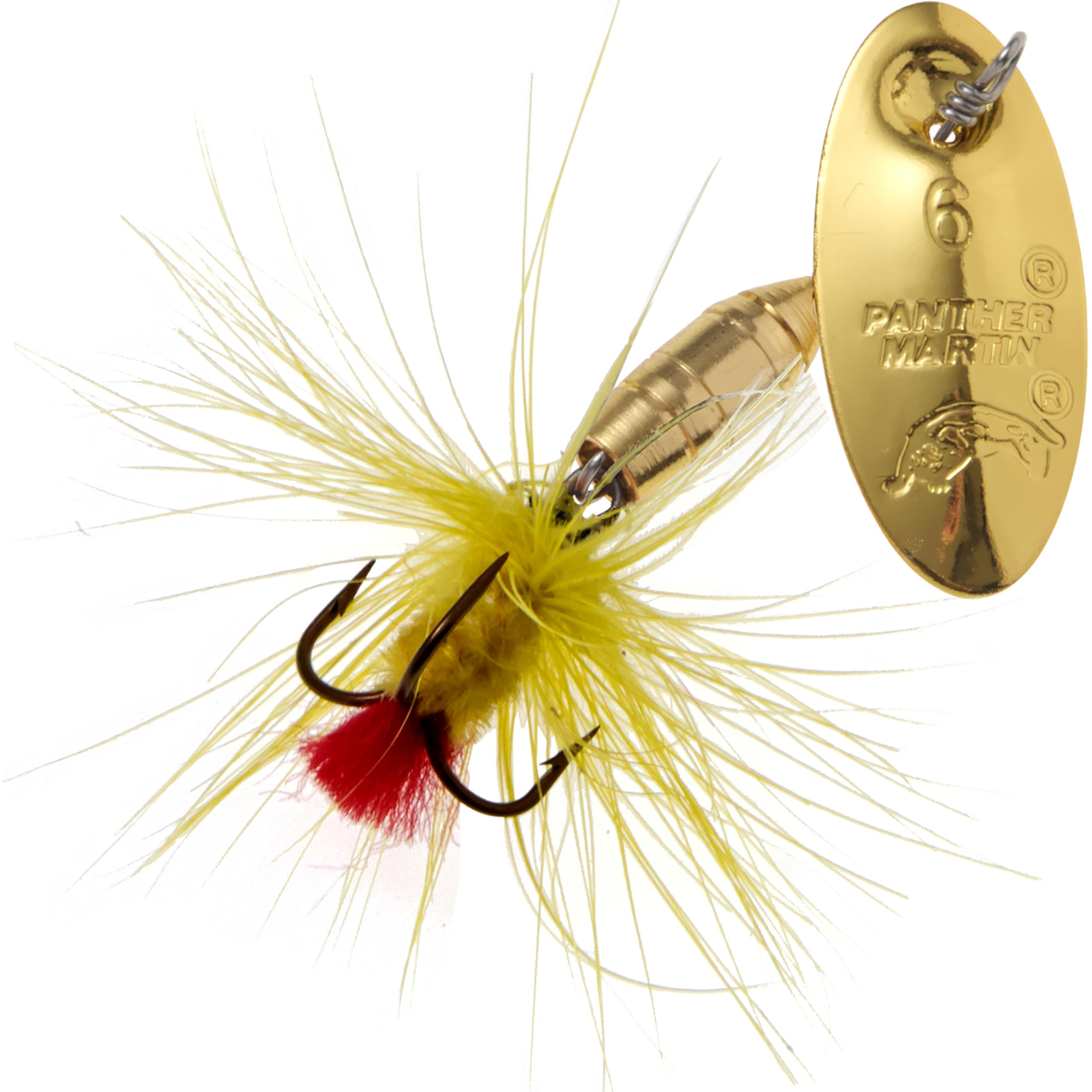 Panther Martin PMF Deluxe Dressed Fly Barrel Body Spinner Fishing Lure Catches Trout, Walleye, Perch, Crappie, Pickerel, Bream, Dolly Varden & More