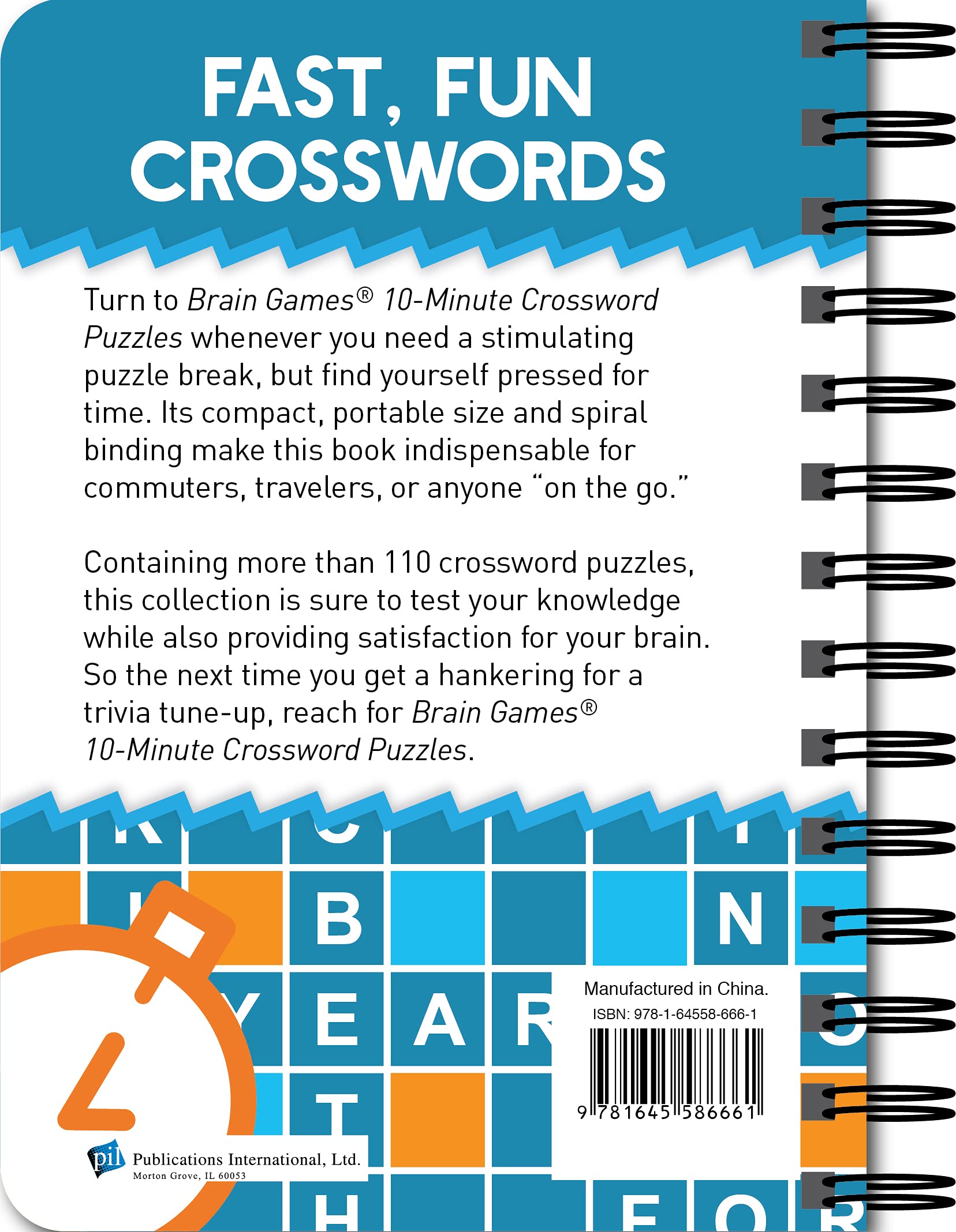 Brain Games Mini - 10 Minute Crosswords
