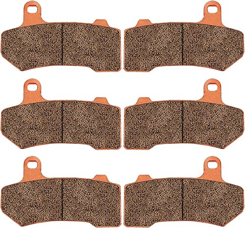 Miniatura 1 de Zinger Pastilla de freno para Harley Davidson 08-22 FLHR Road King FLHX Street Glide, 08-20 FLHTCU Ultra Classic Electra Glide VRSCDX Night Rod,