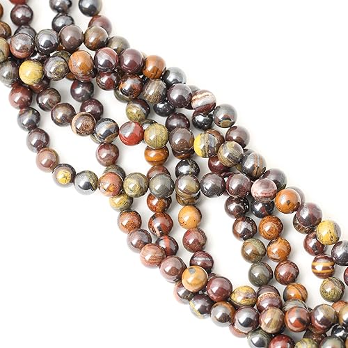 Miniatura 9 de 60 cuentas redondas sueltas de jade verde Taiwán natural de 0.236 pulgadas para hacer joyas, pulseras, collares, materiales en 1 hebra de 15 pulgadas