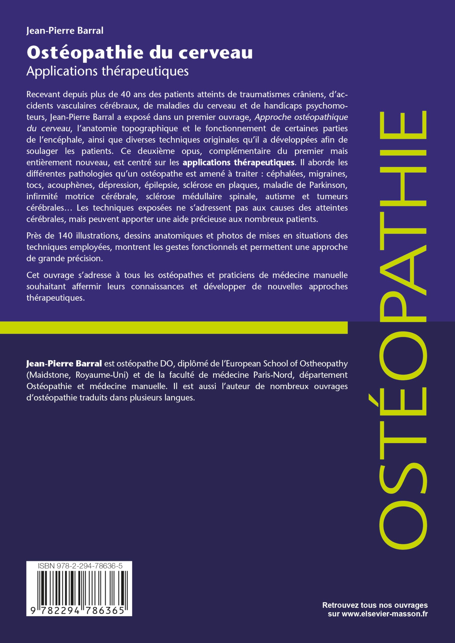 Ostéopathie du cerveau - Applications thérapeutiques