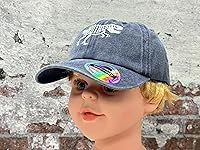 Vista 6 de Hepandy Gorras de béisbol bordadas para niños y niñas