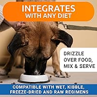 Vista 5 de BARK&SPARK Glucosamina Líquida para Perros con Colágeno (16 OZ) Suplemento Avanzado para la Movilidad Articular para Perros - Fórmula Avanzada