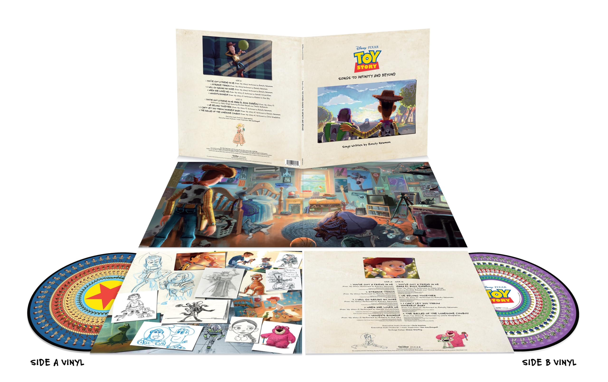 洋楽 Toy Story: Songs to Infinity and Beyond Toy Story: Songs to Infinity and Beyond [VINYL] | Amazon.com.br