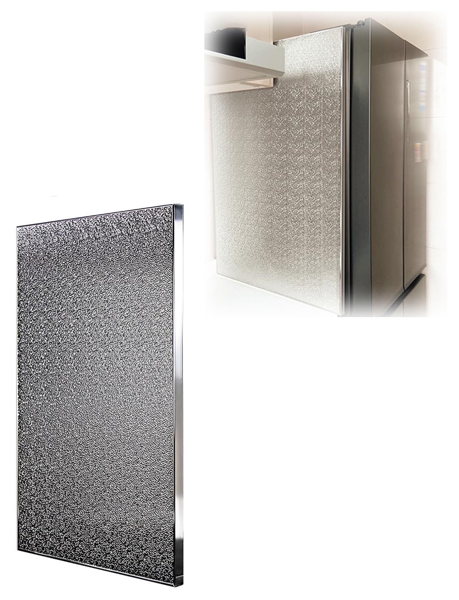 Protector térmico de aluminio 30x40 cm panel adhesivo de cocina antiaite para nevera
