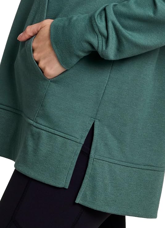 RBX Active Women's Lightweight French Terry Sweatshirt Hoodie Tunic