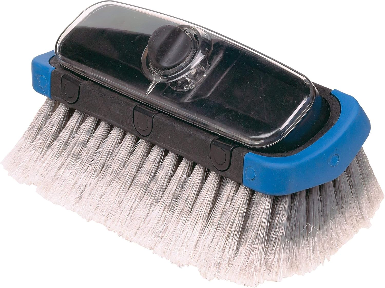 Carrand 93984 10" Flow-Thru Suds-N-Go Bi-Level Wash Brush With 71" Extension Pole : Automotive