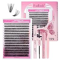 Vista 210 de Eyelash Extension Kit Lash Bond and Seal Lash Clusters with Eyelash Tweezer Lash Glue for Individual Lashes Lash Applicator Tool for DIY Lash