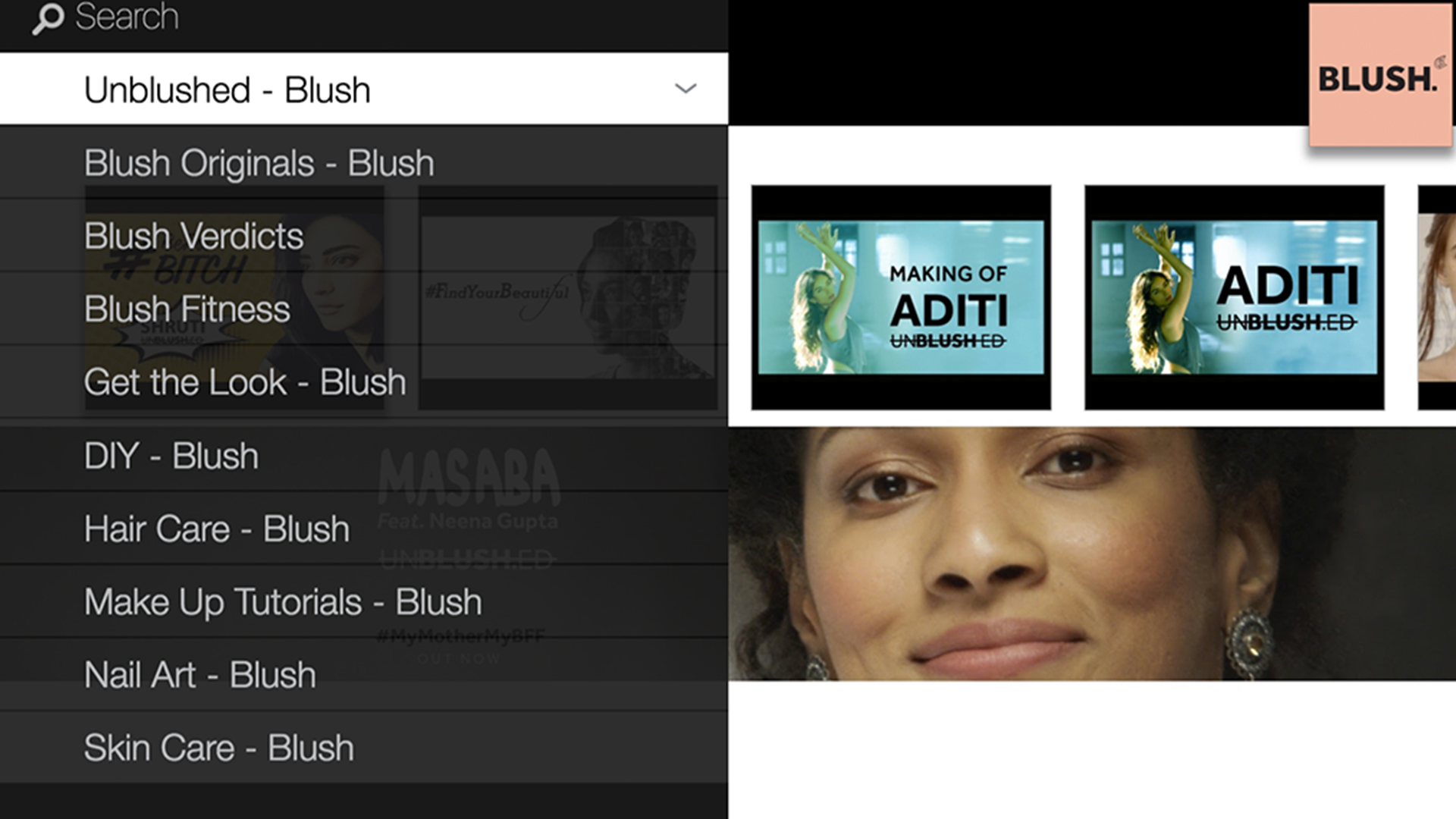 BLUSH App on Amazon Appstore