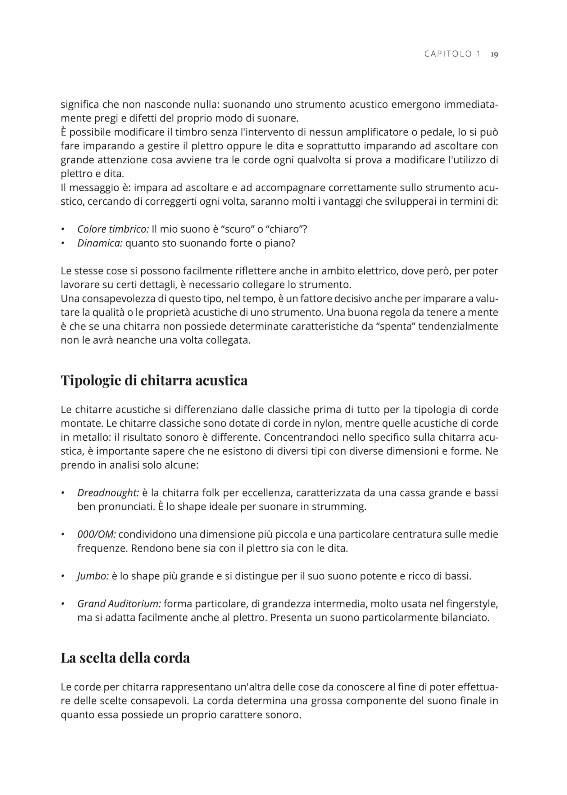 Accompagnare con la chitarra: Chitarra Ritmica, Chitarra accompagnamento
