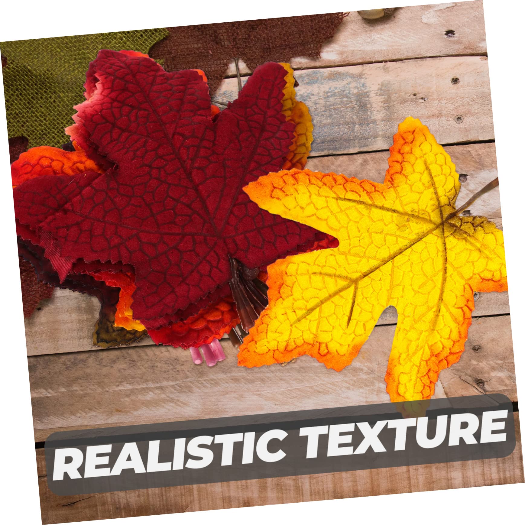 PRETYZOOM 160 STK Simuliertes Ahornblatt Künstliche Herbstblätter Hausdekorationen Für Zu Hause Hochzeitsfeier Ahornblätter Herbstdeko Künstliches Blatt Gefälschte Gartenblätter Seidenblume