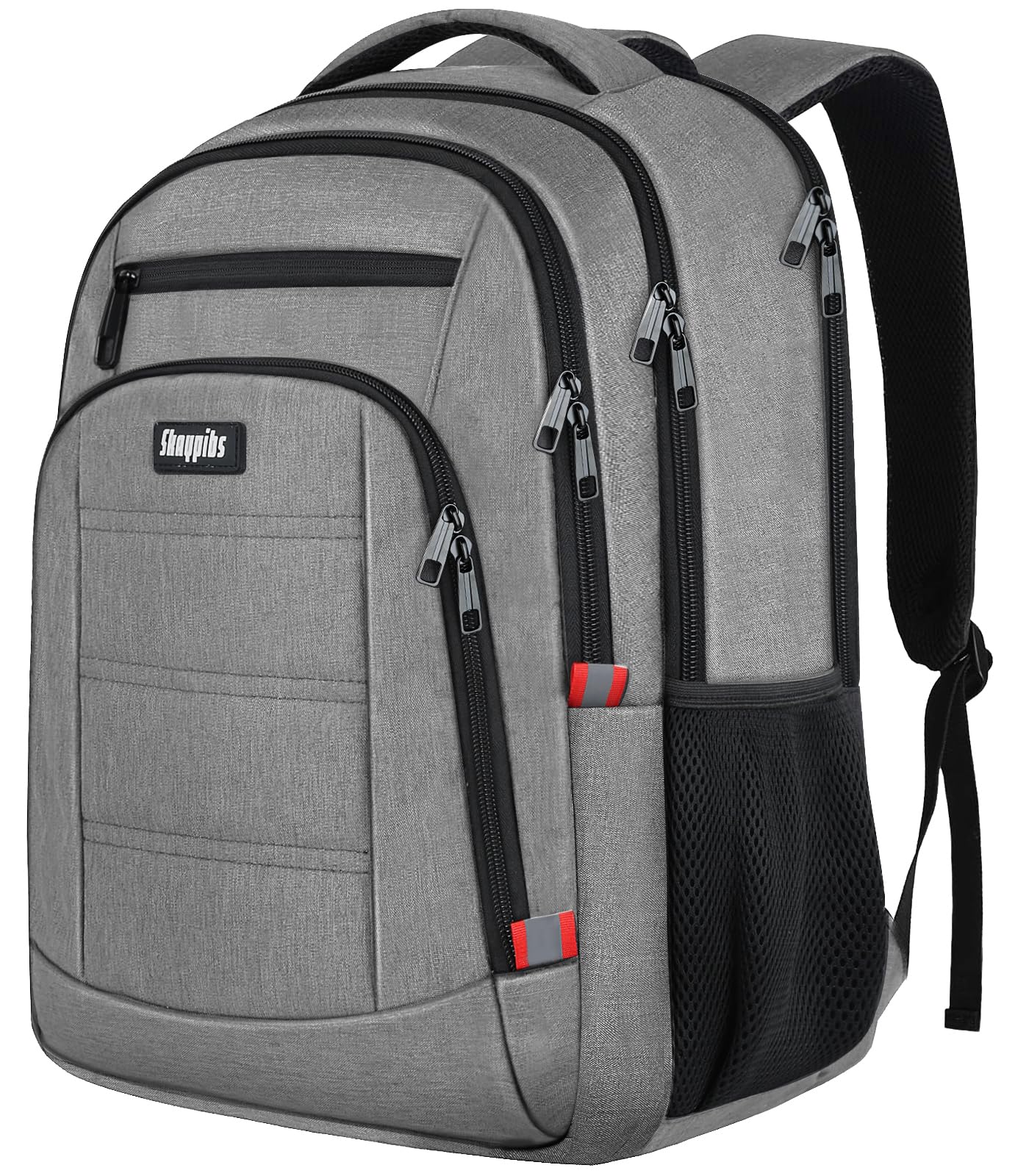 Skaypibs Zaino per uomo e donna, zaino da viaggio per laptop da 15,6 pollici, borsa per libri scolastici universitari con porta di ricarica USB
