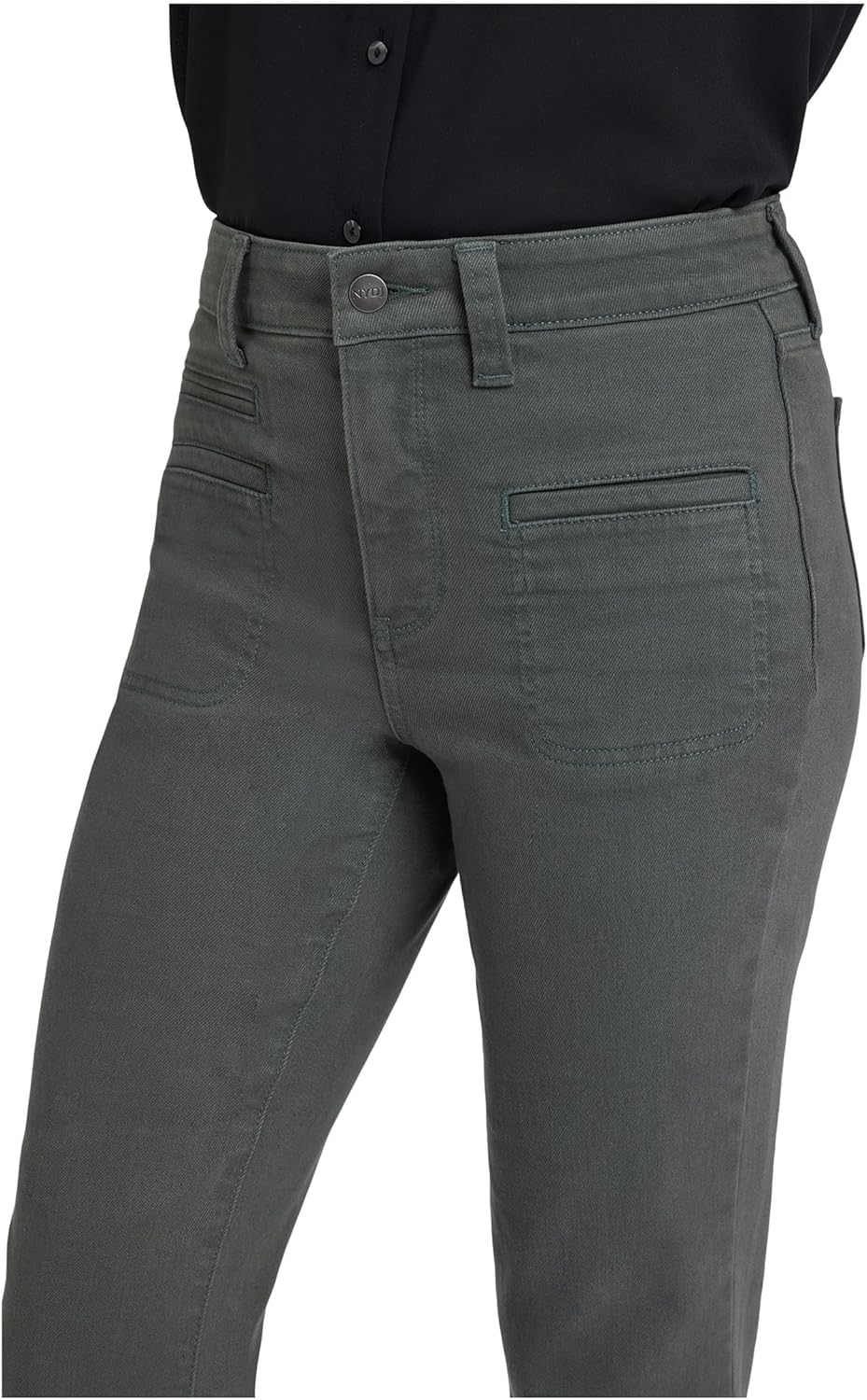 NYDJ Womens Marilyn Utility Straight - Image 3