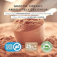 Vista 7 de Proteína de suero de leche aislada sin sabor, sin hormonas, Chocolate, 1