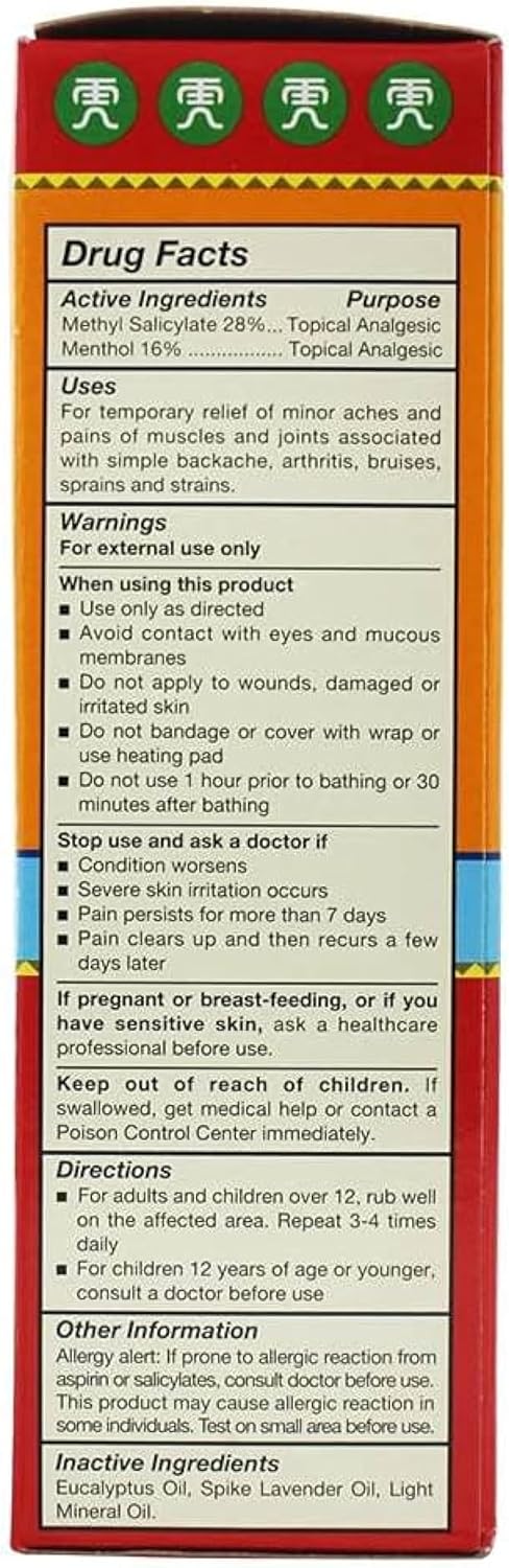 Tiger Balm Liniment 2 ounces (PACK of 5)